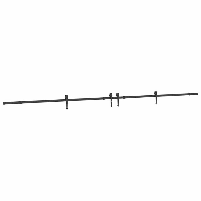 Set feronerie pentru uși glisante, negru, 427 cm, oțel - WALTI WALTI