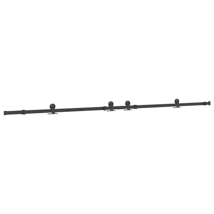Set feronerie pentru uși glisante, negru, 305 cm, oțel - WALTI WALTI