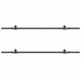 Set feronerie pentru uși glisante, negru, 427 cm, oțel - WALTI WALTI