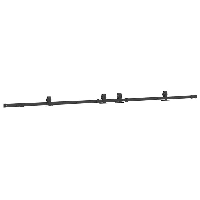 Set feronerie pentru uși glisante, negru, 305 cm, oțel - WALTI WALTI