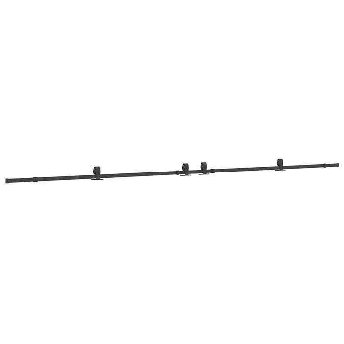 Set feronerie pentru uși glisante, negru, 427 cm, oțel - WALTI WALTI
