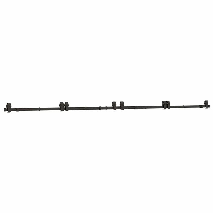 Set feronerie pentru uși glisante, negru, 366 cm, oțel - WALTI WALTI