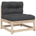 Set canapele de grădină cu perne, 6 piese, lemn masiv de pin - WALTI WALTI
