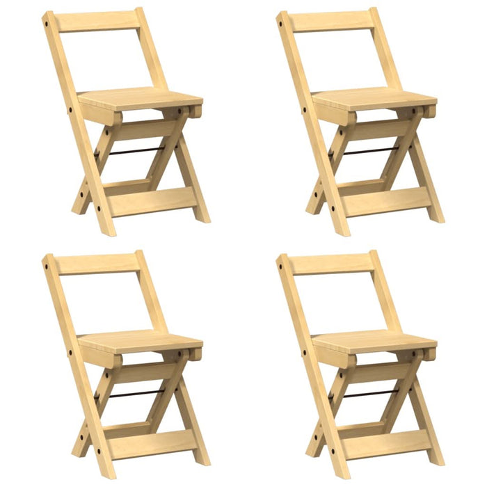 Set mobilier tip fluture Corona, pliabil 5 piese maro lemn pin - WALTI WALTI