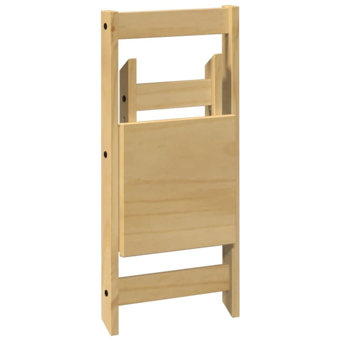 Set mobilier tip fluture Corona, pliabil 5 piese maro lemn pin - WALTI WALTI