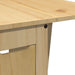 Set mobilier tip fluture Corona, pliabil 5 piese maro lemn pin - WALTI WALTI