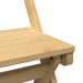 Set mobilier tip fluture Corona, pliabil 5 piese maro lemn pin - WALTI WALTI