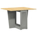 Set mobilier tip fluture Corona, pliabil 5 piese gri lemn pin - WALTI WALTI
