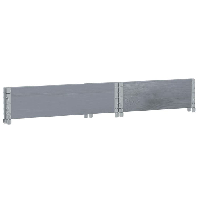 Ramă pentru paleți, gri, 80x60 cm, lemn masiv de pin - WALTI WALTI
