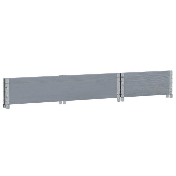 Ramă pentru paleți, gri, 100x50 cm, lemn masiv de pin - WALTI WALTI