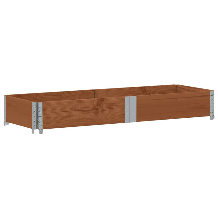 Ramă pentru paleți, maro, 150x50 cm, lemn masiv de pin - WALTI WALTI