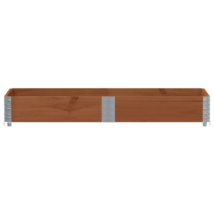 Ramă pentru paleți, maro, 150x50 cm, lemn masiv de pin - WALTI WALTI