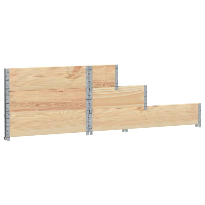 Strat înălțat cu 3 niveluri, 120x80 cm, lemn masiv de pin - WALTI WALTI
