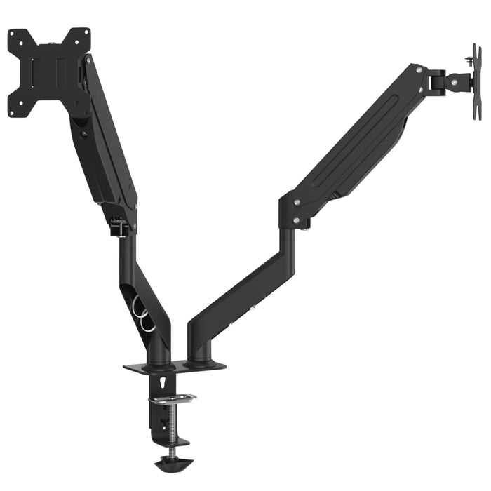 Braț monitor dublu pentru ecran max. 27 inci VESA 75/100mm 20kg - WALTI WALTI