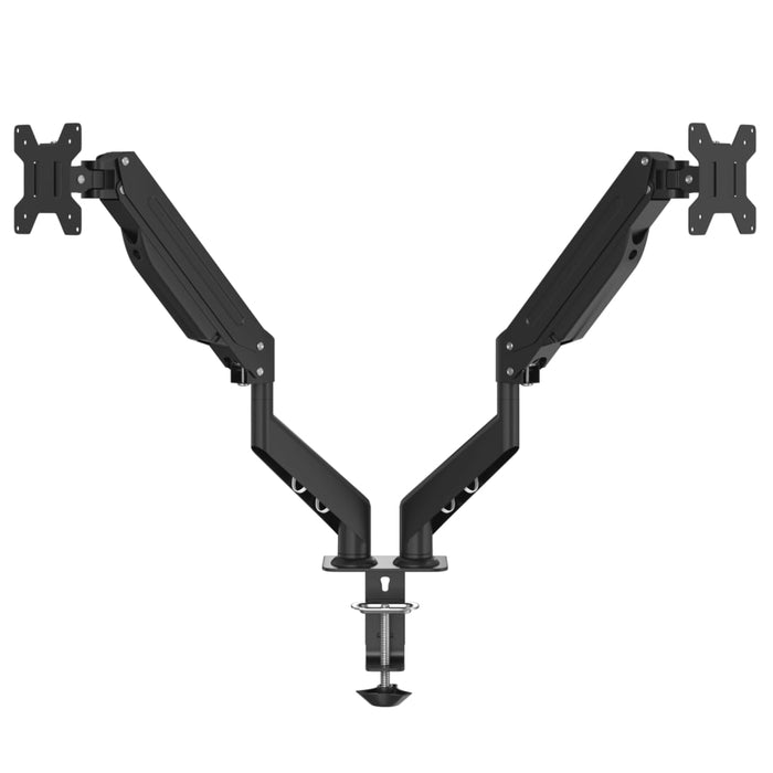 Braț monitor dublu pentru ecran max. 27 inci VESA 75/100mm 20kg - WALTI WALTI