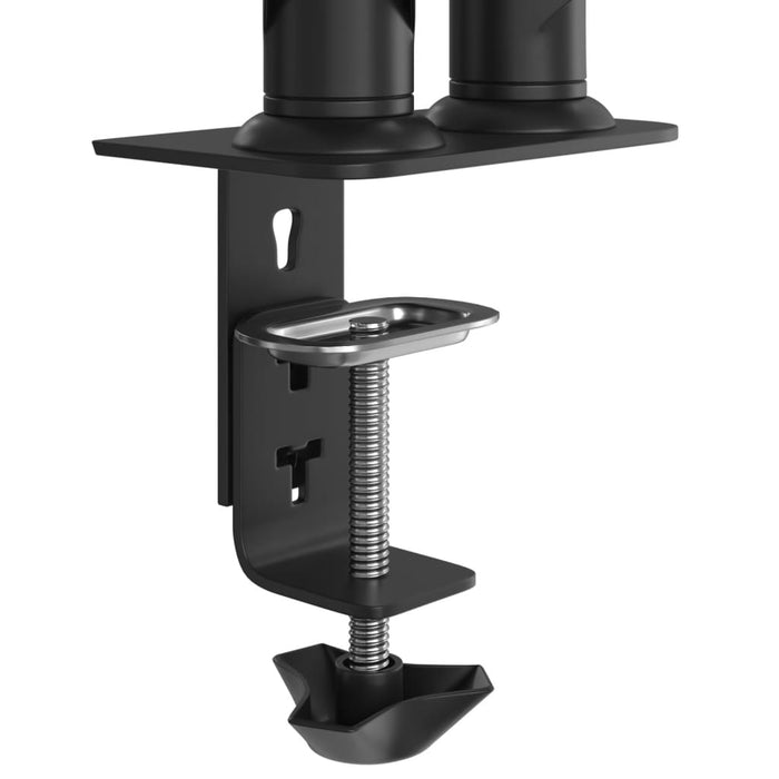 Braț monitor dublu pentru ecran max. 27 inci VESA 75/100mm 20kg - WALTI WALTI
