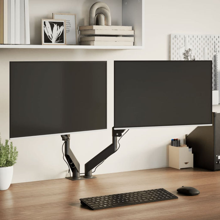 Braț monitor dublu pentru ecran max. 27 inci VESA 75/100mm 20kg - WALTI WALTI