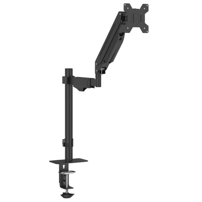 Braț unic de monitor ecran de max 27 inci arc cu gaz 10 kg - WALTI WALTI