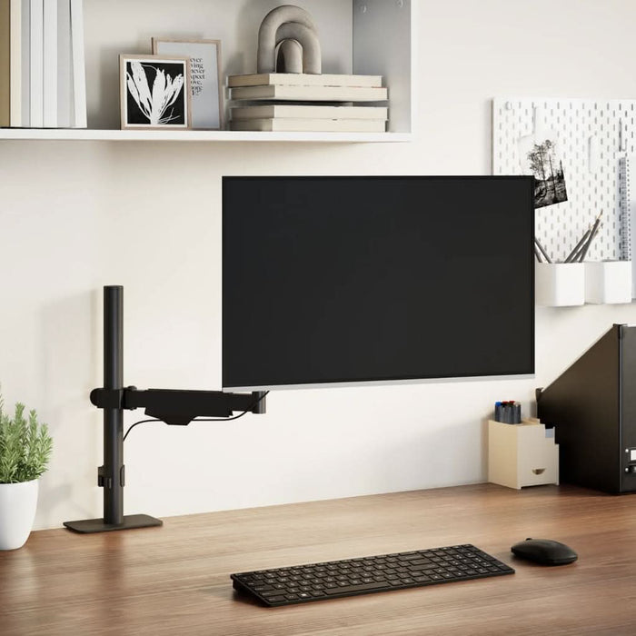 Braț unic de monitor ecran de max 27 inci arc cu gaz 10 kg - WALTI WALTI
