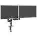 Braț monitor dublu pentru ecran max. 27 inch VESA 75/100mm 20kg - WALTI WALTI