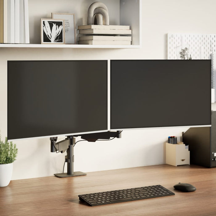 Braț monitor dublu pentru ecran max. 27 inch VESA 75/100mm 20kg - WALTI WALTI