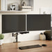 Braț monitor dublu pentru ecran max. 27 inch VESA 75/100mm 20kg - WALTI WALTI