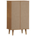 Pantofar "MOLDE", maro, 59,5x35x103 cm, lemn masiv de pin - WALTI WALTI