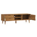 Dulap TV „MOLDE” maro, 158x40x49 cm, lemn masiv de pin - WALTI WALTI