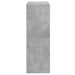 Dulapuri înalte cu uși, gri beton, 68x37x109 cm, lemn prelucrat - WALTI WALTI
