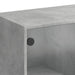 Dulapuri înalte cu uși, gri beton, 68x37x109 cm, lemn prelucrat - WALTI WALTI