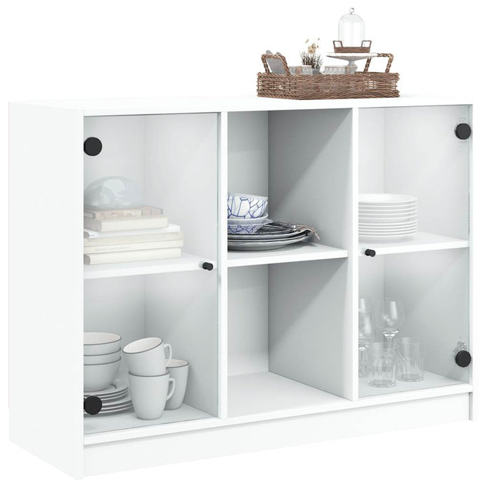 Dulap, alb, 102x37x75,5 cm, lemn prelucrat WALTI
