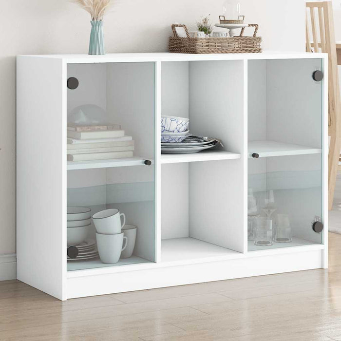 Dulap, alb, 102x37x75,5 cm, lemn prelucrat WALTI
