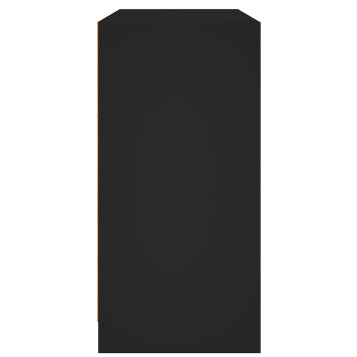 Servantă, negru, 102x37x75,5 cm, lemn prelucrat - WALTI WALTI