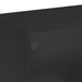 Servantă, negru, 102x37x75,5 cm, lemn prelucrat - WALTI WALTI