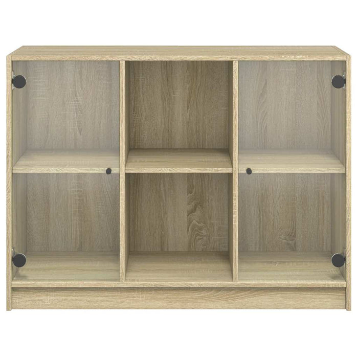 Servantă, stejar sonoma, 102x37x75,5 cm, lemn prelucrat - WALTI WALTI