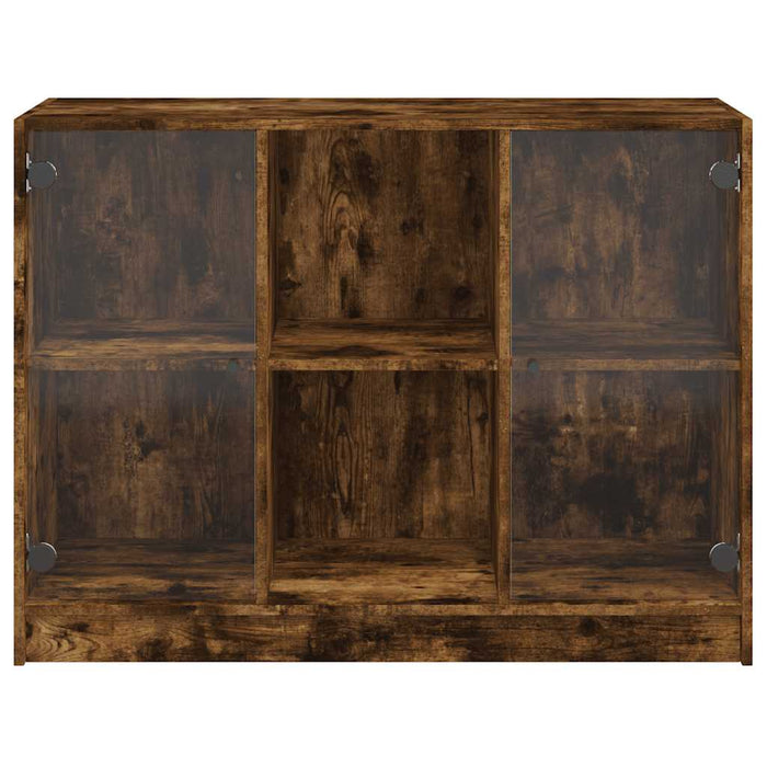 Servantă, stejar fumuriu, 102x37x75,5 cm, lemn compozit - WALTI WALTI