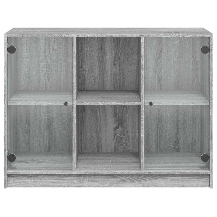 Servantă, gri sonoma, 102x37x75,5 cm, lemn prelucrat - WALTI WALTI