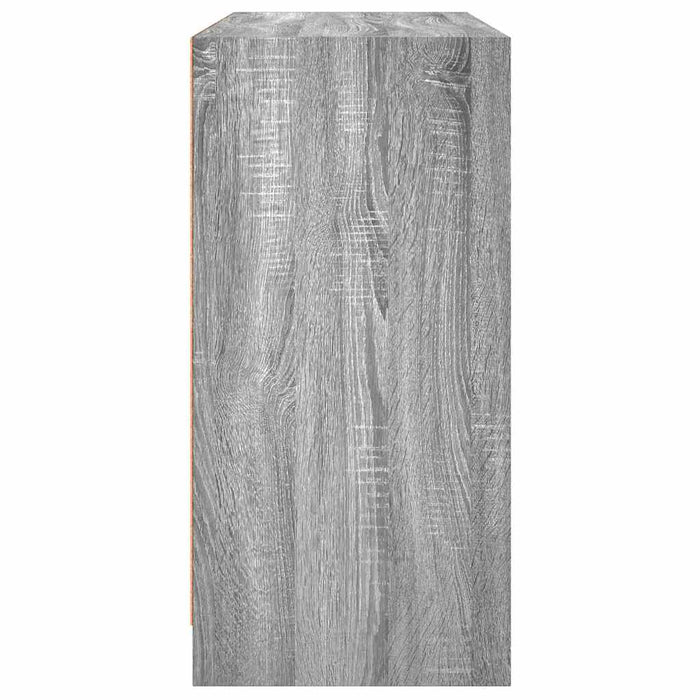 Servantă, gri sonoma, 102x37x75,5 cm, lemn prelucrat - WALTI WALTI