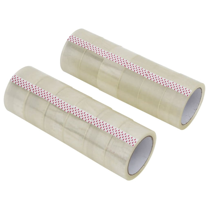 Bandă adezivă de ambalare, 12 buc., transparentă, 48 mm x 66 m WALTI