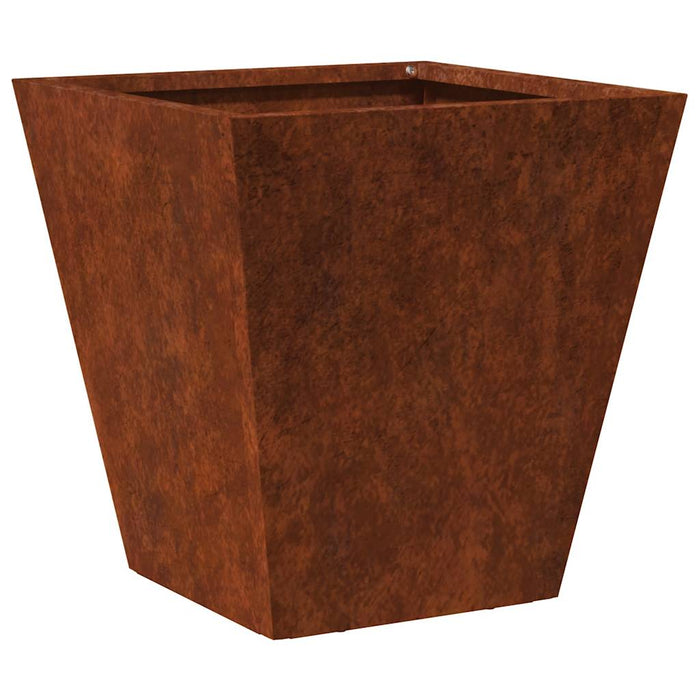 Jardinier de grădină 30x30x30 cm Oțel rezistent la intemperii WALTI