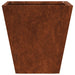 Jardiniere de grădină 2 buc 30x30x30 cm Oțel pentru intemperii - WALTI WALTI
