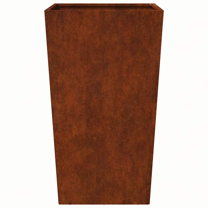 Jardinier de grădină 45x45x75 cm Oțel pentru intemperii - WALTI WALTI