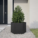 Jardinieră de grădină negru 69x60x45 cm oțel hexagonal - WALTI WALTI