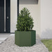 Jardinieră grădină verde măsliniu 69x60x45 cm oțel hexagonal - WALTI WALTI