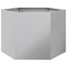 Jardinieră de grădină 69x60x45 cm oțel galvanizat hexagonal - WALTI WALTI