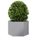 Jardinieră de grădină 69x60x45 cm oțel galvanizat hexagonal - WALTI WALTI