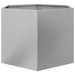 Jardinieră de grădină 69x60x45 cm oțel galvanizat hexagonal - WALTI WALTI