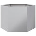 Jardinieră de grădină 69x60x45 cm oțel galvanizat hexagonal - WALTI WALTI