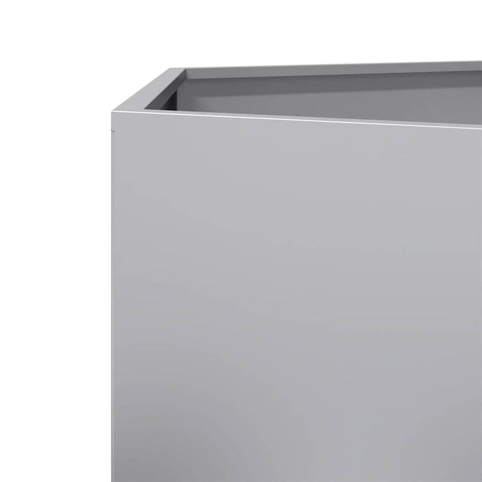 Jardinieră de grădină 104x90x45 cm oțel galvanizat hexagonal - WALTI WALTI