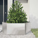 Jardinieră de grădină 138x120x45 cm oțel inoxidabil hexagonal - WALTI WALTI